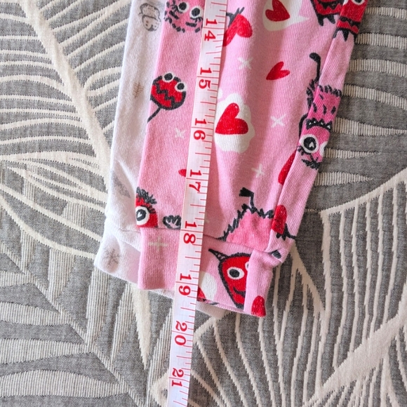 Bundle of 2 PJ Place & Le Top Bebe 100% Cotton Girl 2-piece Snug-Fit Pajamas Set - Picture 5 of 10